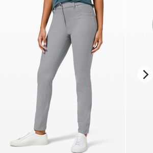 Lululemon City Sleek 5 Pocket Pant 
Rhino Grey women’s 8 28”